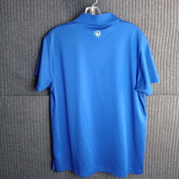 Cumberland Farms Employee Polo Work Uniform Shirt Blue - Picture 2 of 4